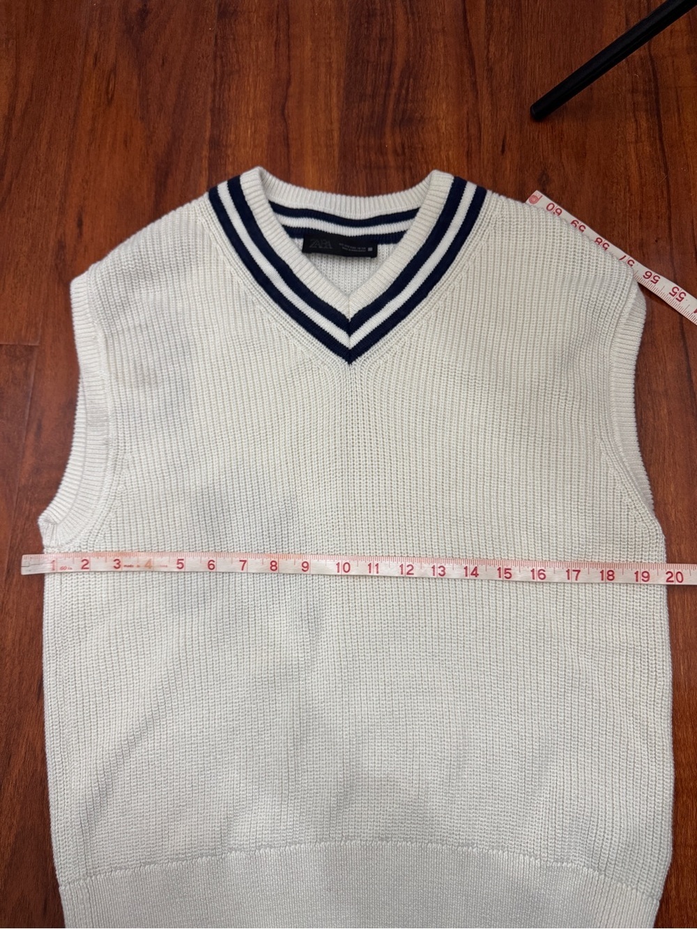 Zara Pullover Sweater Sleeveless Size 11/12 Years - Picture 6 of 7